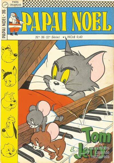 Tom & Jerry (Papai Noel) n° 36 - Ebal