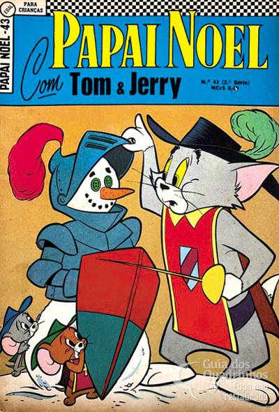 Tom & Jerry (Papai Noel) n° 43 - Ebal
