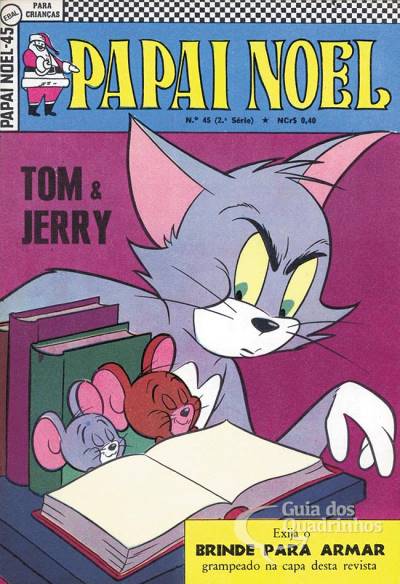 Tom & Jerry (Papai Noel) n° 45 - Ebal