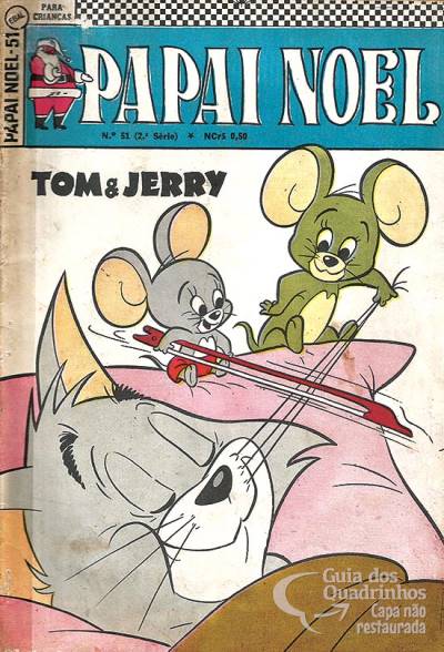 Tom & Jerry (Papai Noel) n° 51 - Ebal