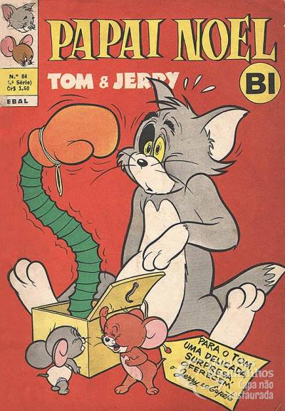 Tom & Jerry (Papai Noel) n° 84 - Ebal