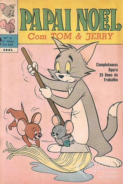 Tom & Jerry (Papai Noel) n° 61 - Ebal