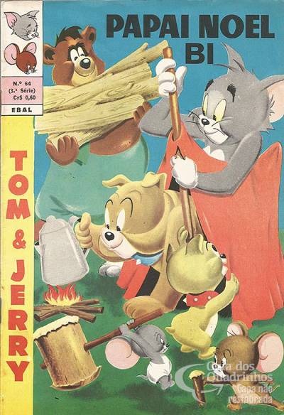Tom & Jerry (Papai Noel) n° 64 - Ebal