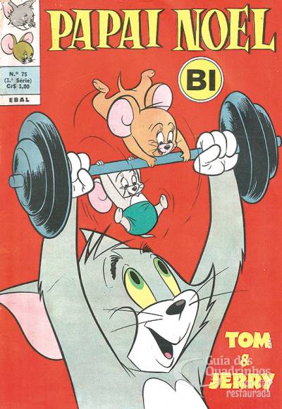 Tom & Jerry (Papai Noel) n° 75 - Ebal