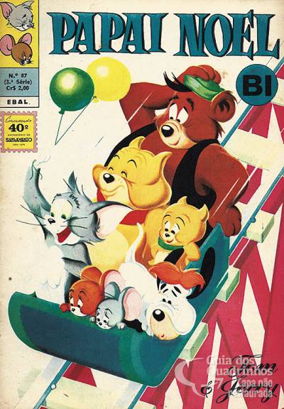 Tom & Jerry (Papai Noel) n° 87 - Ebal