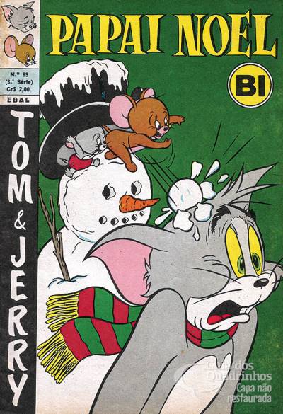 Tom & Jerry (Papai Noel) n° 89 - Ebal