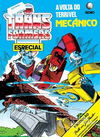 Transformers Especial n° 8 - Globo