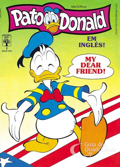 Pato Donald em Inglês! n° 2 - Abril