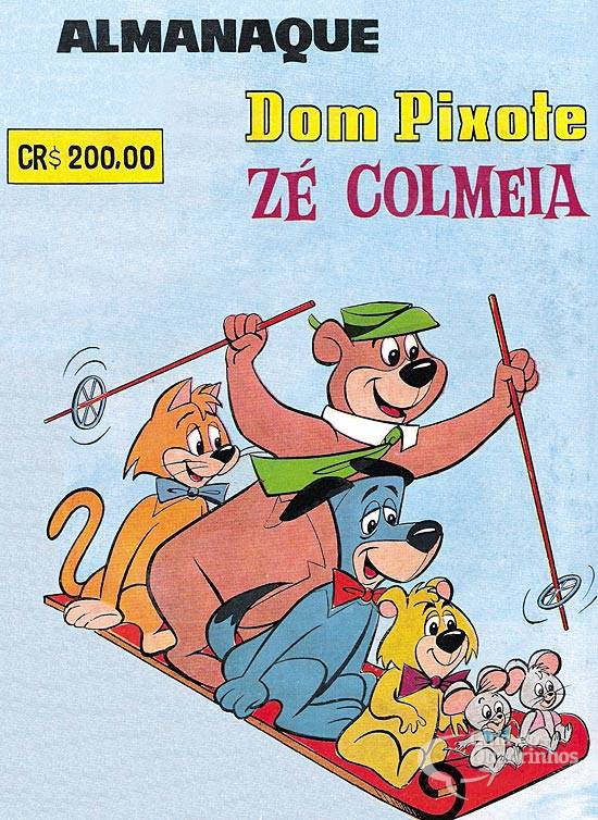 Almanaque Dom Pixote Zé Colmeia O Cruzeiro Guia Dos Quadrinhos