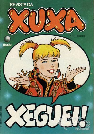 Revista da Xuxa n° 1 - Globo