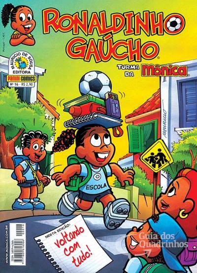 Ronaldinho Gaúcho n° 16 - Panini