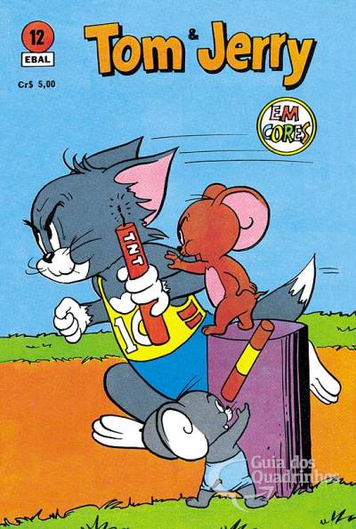 Tom & Jerry em Cores n° 12 - Ebal