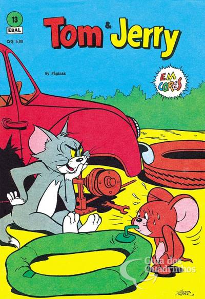 Tom & Jerry em Cores n° 13 - Ebal