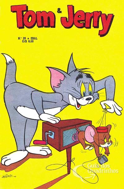 Tom & Jerry em Cores n° 20 - Ebal