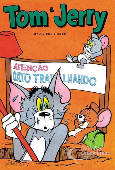 Tom & Jerry em Cores n° 24 - Ebal