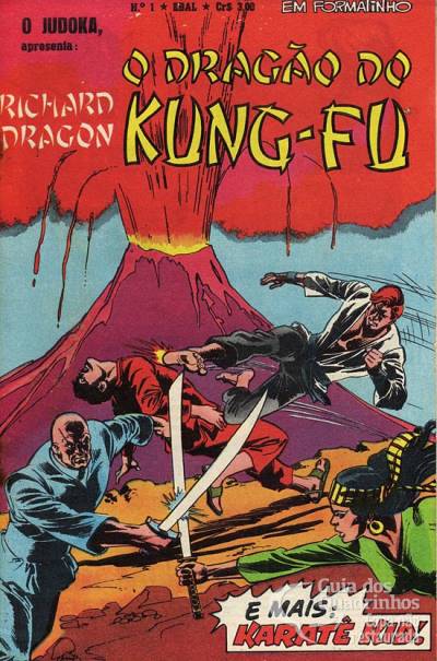 Dragão do Kung-Fu, O (O Judoka em Formatinho) n° 1 - Ebal