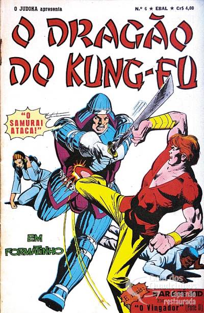 Dragão do Kung-Fu, O (O Judoka em Formatinho) n° 6 - Ebal