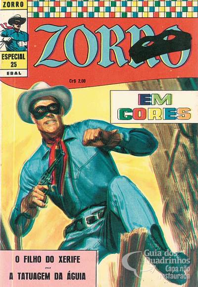 Zorro (Em Cores) Especial n° 25 - Ebal