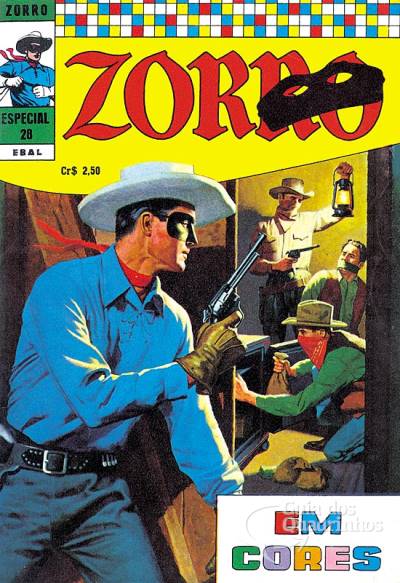 Zorro (Em Cores) Especial n° 28 - Ebal