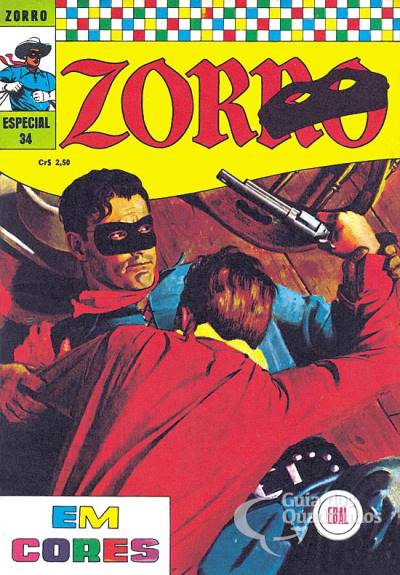 Zorro (Em Cores) Especial n° 34 - Ebal