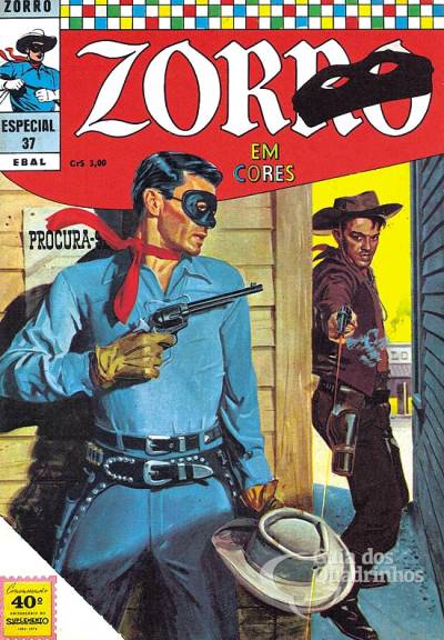Zorro (Em Cores) Especial n° 37 - Ebal