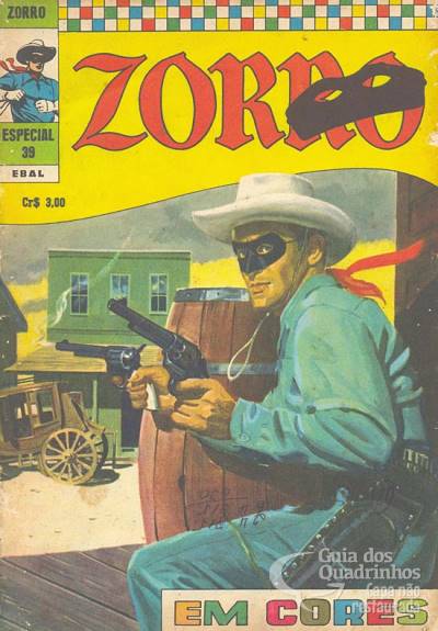 Zorro (Em Cores) Especial n° 39 - Ebal