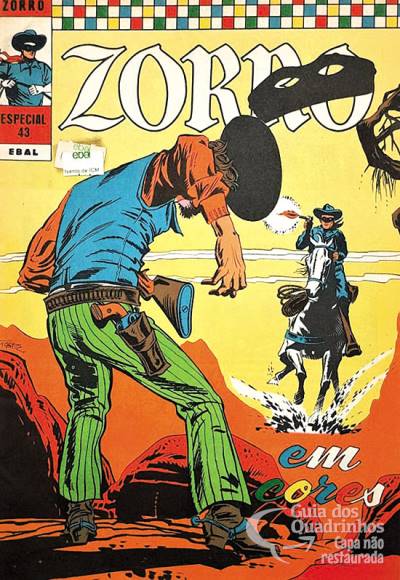 Zorro (Em Cores) Especial n° 43 - Ebal