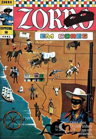 Zorro (Em Cores) Especial n° 50 - Ebal