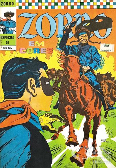 Zorro (Em Cores) Especial n° 51 - Ebal
