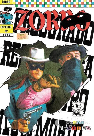 Zorro (Em Cores) Especial n° 52 - Ebal