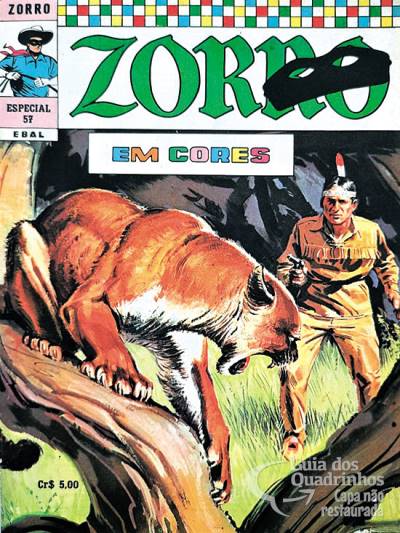 Zorro (Em Cores) Especial n° 57 - Ebal