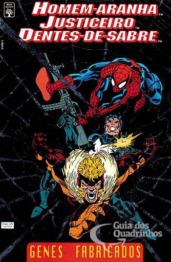 Homem-Aranha, Justiceiro & Dentes-De-Sabre: Genes Fabricados - Abril