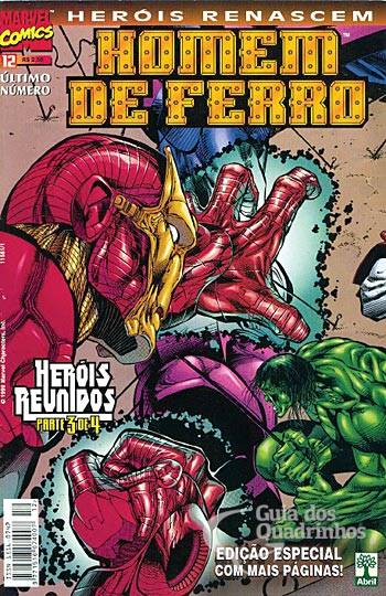 Heróis Renascem - Homem de Ferro n° 12 - Abril