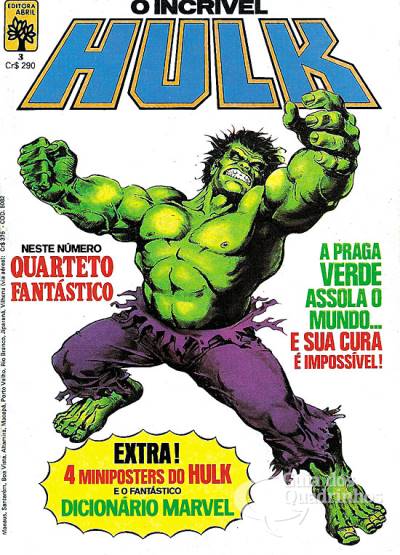 Incrível Hulk, O n° 3 - Abril