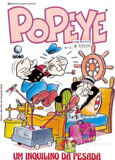 Popeye n° 5 - Globo