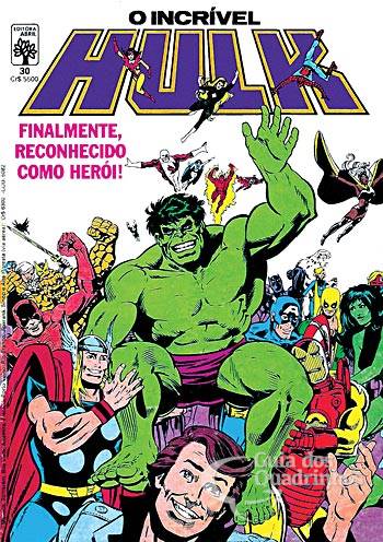 Incrível Hulk, O n° 30 - Abril