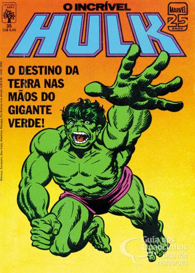 Incrível Hulk, O n° 35 - Abril