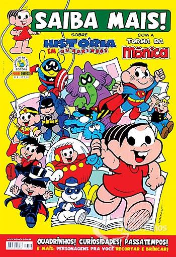 Saiba Mais! Turma da Mônica n° 8 - Panini