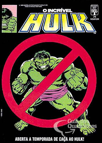 Incrível Hulk, O n° 71 - Abril