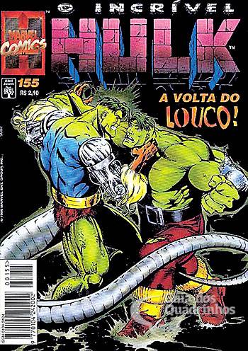Incrível Hulk, O n° 155 - Abril