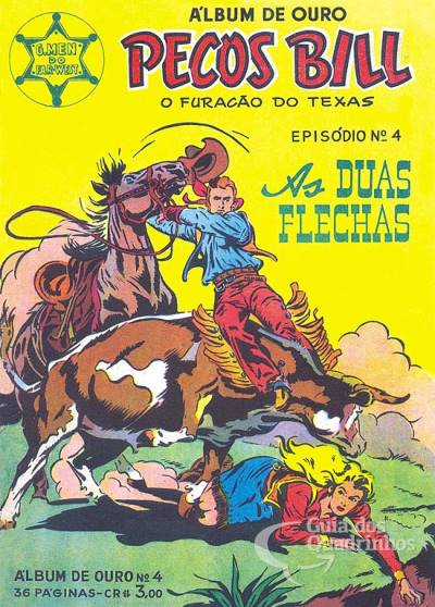 Pecos Bill - O Furacão do Texas (Álbum de Ouro) n° 4 - Vecchi