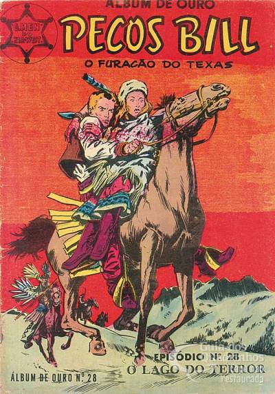 Pecos Bill - O Furacão do Texas (Álbum de Ouro) n° 28 - Vecchi