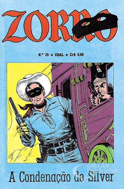 Zorro (Em Formatinho) n° 26 - Ebal