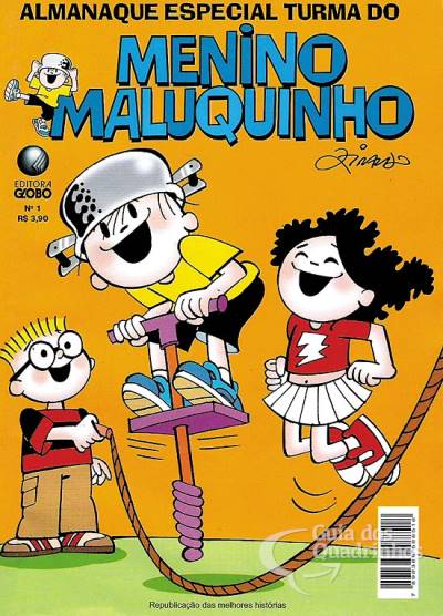 Almanaque Especial Turma do Menino Maluquinho n° 1 - Globo