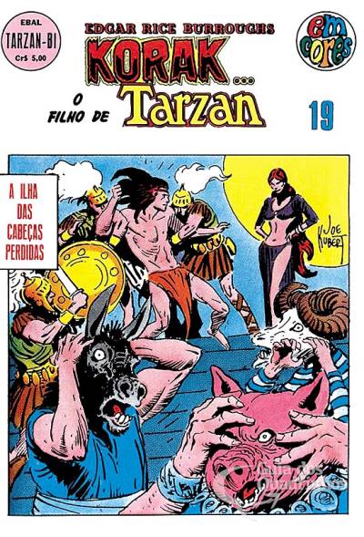 Korak O Filho de Tarzan (Tarzan-Bi em Cores) n° 19 - Ebal