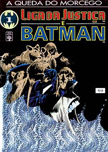 Liga da Justiça e Batman n° 1 - Abril