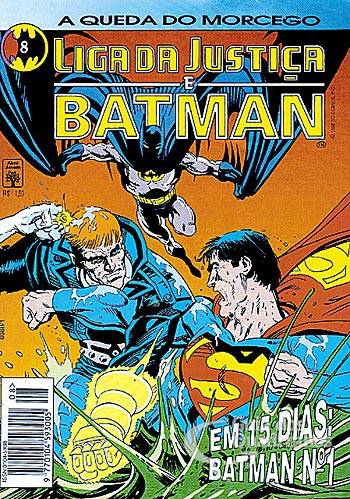 Liga da Justiça e Batman n° 8 - Abril