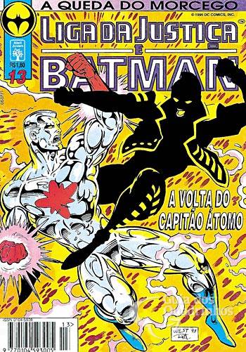 Liga da Justiça e Batman n° 13 - Abril