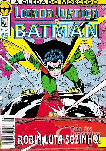 Liga da Justiça e Batman n° 15 - Abril