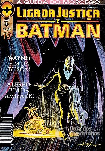 Liga da Justiça e Batman n° 19 - Abril